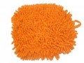 Microfiber Scrubbing Mitt (Orange)